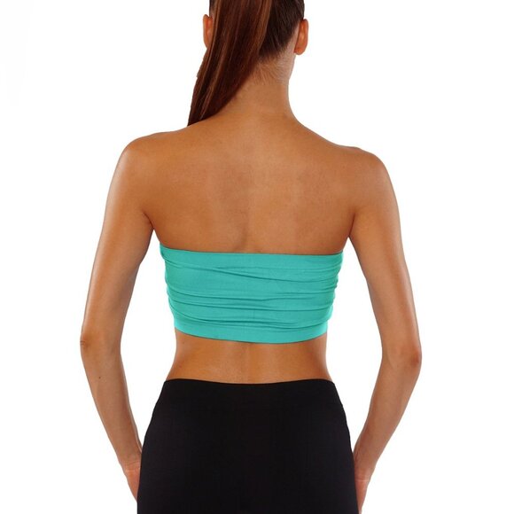 Ombré aqua green sport bra - Picture 2 of 2